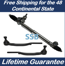 97+2  ✅Steering Rack and Pinion for Chevy Trailblazer GMC Envoy+Outer Tie Rods picture