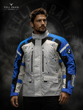 Men’s BMW Motorrad Adventure Touring Jacket By Full Grain Apparel picture