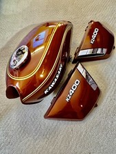 VINTAGE KAWASAKI 1976 FUEL TANK AND SIDE COVERS picture