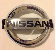 2013-2018 Nissan Altima Murano Rogue & Maxima Front Grill Chrome Emblems New OEM picture