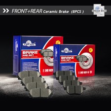For 2010 - 2022 Toyota Prius Front & Rear Ceramic Disc Brake Pads picture