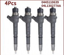 4X 0445110639 04L130277AA Fuel Injector for Golf Passat Skoda Kodr Kodiaq Audi picture
