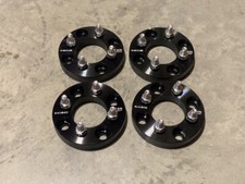 USED 25mm 4x108 to 4x100 Wheel Adapters| Set of 4 | Billet Spacers | 12x1.5 Stud picture
