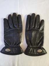 Original Harley-Davidson Black Leather Padded Riding Gloves Men Size Small -115  picture