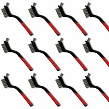 12 x Torque Stainless Steel Wire Brush Set – Wire Bristles for Rust Removal picture