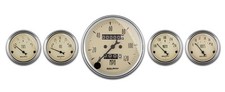 AUTOMETER A/B 5pc. Gauge Kit w/Mech. Speedo- 1808 picture