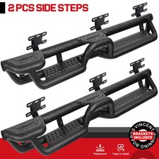 FIT 2019-2026 Dodge Ram 1500 Crew Cab New Body Drop Running Boards 4Step Bar picture