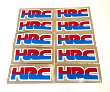HRC - Logo 10 Pack Stickers, Honda Racing Laminated Decals  picture