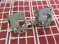 1965-67 Corvette Female Hood Latch Set 3841438 3841437 nice CAD PLATED 1966 1967 picture