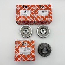 Febi 4x Exhaust & Intake Camshaft VVT Gear For Mercedes M272 C300 E350 C350 E550 picture