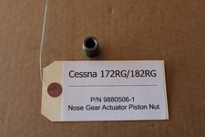 Cessna 172RG 182RG P/N 9880506-1  Nose Gear Actuator Piston Nut picture
