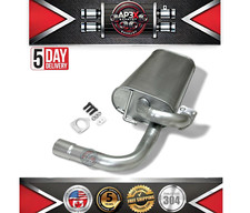 Fits: 2014 To 2019 Mitsubishi Outlander Sport 2.4L Rear Muffler(Stainless Steel) picture