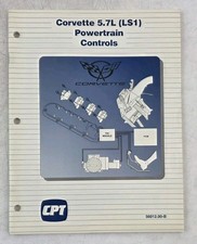Chevy Corvette 5.7L LS1 Powertrain Controls Svc Training Manual CPT 56012.00-B picture