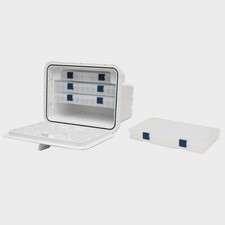 Innovative Boat Tackle Box 530-205 | 13 x 17 Inch Polar White picture