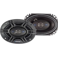 2x Blaupunkt GTX406 4x6-Inch 240W Peak Power 4-Way Coaxial Car Audio Speakers picture