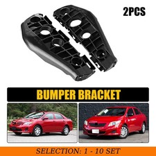 2-20X For 2009-2010 Corolla Toyota Bumper Fender Brackets Support Beam Front L&R picture