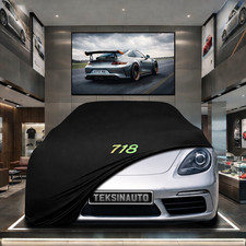 Porsche 718 Boxster (982) Custom Fit Car Cover Indoor Soft Car Cover with Logo picture