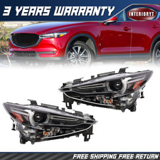 2x Full LED Projector Headlights w/ AFS For 2017-2021 Mazda CX-5 picture