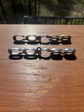 1965-1966 Chevy Corvair Corsa Emblems Pair Original picture