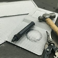 Exhaust Heat Shield Automotive Embossed Aluminum 12