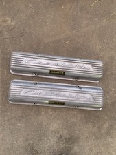 1957 -1961 Corvette Original Cast Aluminum Valve Covers GM 3726086 picture