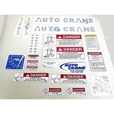 Auto Crane 320445000, Decal Kit for 3203PRX picture