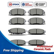 Front Rear Ceramic Brake Pad Set for Subaru Forester 2011-2018 Outback Impreza picture