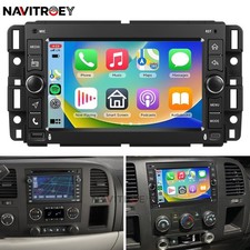 4+128G CarPlay For 2007-2013 Chevrolet Silverado Android 15 Car Stereo Radio GPS picture