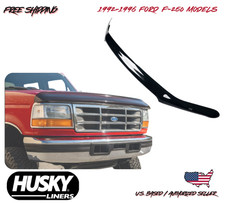 1992-1996 Ford F-250 High Profile BugFlector II Hood Bug Shield Protector Smoke picture