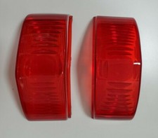 1950 - 1952 Plymouth Tail Lights Lens New  Pair picture