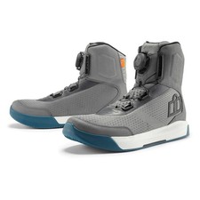 Icon Overlord Vented Boots - Gray - Adult Size US 12 picture