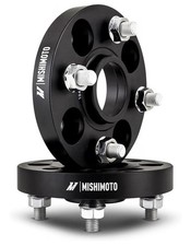 Mishimoto Wheel Spacers 4x100 56.1 Bore M12x1.5 15mm Black MMWS-011-150BK NIB picture