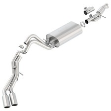 Borla 140559 Touring Cat Back Exhaust for 2015-2020 Escalade Yukon Denali 6.2 V8 picture
