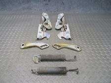 86-93 MERCEDES W124 FRONT LEFT & RIGHT HOOD HINGE SET OEM picture