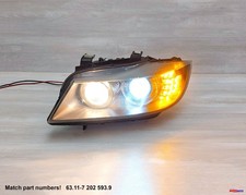 2009-2011 BMW 335 328 M3 SEDAN DRIVER LEFT HID XENON AFS DYNAMIC HEADLIGHT OEM picture