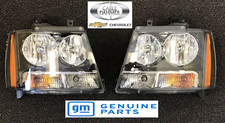 2007-2014 Chevrolet Avalanche Tahoe Suburban OEM Front Left & Right Headlights picture