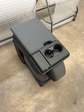 2023 2024 FORD F250 F350 F450 CENTER CONSOLE JUMP SEAT GREY SUPERDUTY CLOTH picture