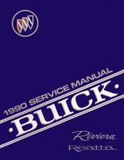 1990 Buick Reatta, Riveria Factory Shop Service Manual picture