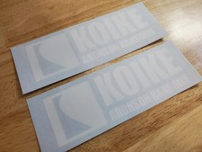 kokie aronson ransome DECALS STICKERS GLOSS white 10