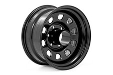 Rough Country Black Steel Wheel | 16x8 | 5x4.5 | -6mm - RC52-6866 picture