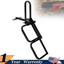 For GMC Foldable Pickup Truck Tailgate Two-Step Ladder 300 LBS Load Capacity picture