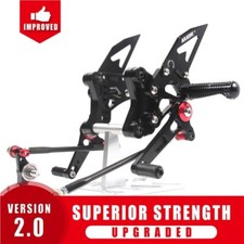 CNC Rearsets Foot Pegs For Ducati 1198 1198S 1198R 2010-2012 / 848 EVO 2011-2013 picture