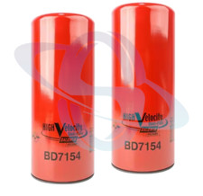 BD7154 Baldwin High Velocity Dual-Flow Spin-On Lube Filter for Cummins ( 2 Pack) picture