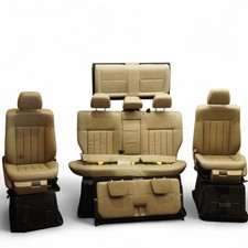 11-13 Mercedes E350 W212 Wagon Seats Leather Front Rear 3rd Row Set OEM picture