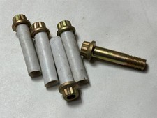 5x PC Lot Mil Spec Aircraft 12Pt Flanged Screw Bolt 7/16-20 x 1.94 picture