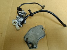 1981 Suzuki TS125 Oil Pump Genuine Mikuni Japan OEM With Oil Lines  picture