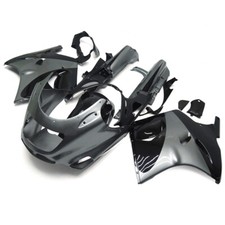 Fairings For Kawasaki ZZR1100 ZX11 1993-2003 Dark Gray Black Plastic Body Kits picture