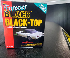 Forever Black Black Top Gel Convertible Top Restorer Vinyl & Plastic Recolor Kit picture