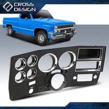 Fit For 84-87 CHEVY GMC TRUCK 81-83 C/K DASH BEZEL W/ A/C W/ LOWER COLUMN COVER picture