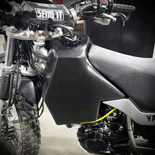 IMS Fuel Tank 3.6 Gallon Black #117345-BK1 for Yamaha TW200 1987-2025 picture